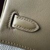 Birkin 25 Biscuit Canvas & Leather Gold Hardware authentic hand-sewn 12 Birkin 25 Biscuit Canvas & Leather Gold Hardware authentic hand-sewn