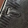 Birkin 25 Black Lizard Skin with Gold Hardware authentic hand-sewn