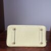Birkin 25 Bleu Lin Swift Gold Hardware Jaune Milton Handmade women's handbag 13 Birkin 25 Bleu Lin Swift Gold Hardware Jaune Milton Handmade women's handbag