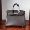 Birkin 25 Sellier Rouge Sellier Swift Leather with Palladium/Gold Hardware Palladium  Hardware