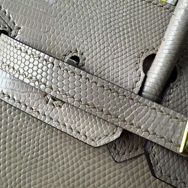 Birkin 25 Lizard, Biscuit Gold Hardware authentic hand-sewn 2 Birkin 25 Lizard, Biscuit Gold Hardware authentic hand-sewn