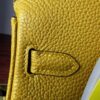 Birkin 25   Saddle stitch Gold 9D Epsom Leather with Gold Hardware Hand stitched authentic hand-sewn