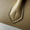 Birkin 25 Biscuit Canvas & Leather Gold Hardware authentic hand-sewn 17 Birkin 25 Biscuit Canvas & Leather Gold Hardware authentic hand-sewn