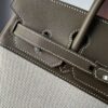 Birkin 25 Cargo: Elephant Grey Canvas with Silver Hardware authentic hand-sewn  sophisticated