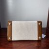 Birkin 25 Canvas & Togo Leather in Gold Brown with Silver Hardware 17 Birkin 25 Canvas & Togo Leather in Gold Brown with Silver Hardware