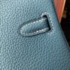 Birkin25 New blue Jean Togo Gold Hardware 25 birkin Saddle stitch 13 Birkin25 New blue Jean Togo Gold Hardware 25 birkin Saddle stitch