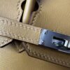 Birkin 25 Biscuit color Jean Swift Palladium Hardware Entirely hand-stitched Original factory leather