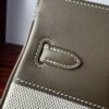 Birkin 25 Cargo: Elephant Grey Canvas with Silver Hardware authentic hand-sewn  sophisticated