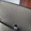 Birkin 25 Hand stitched Handcrafted Gris Asphalte Togo Palladium Hardware Saddle stitch authentic hand-sewn 16 Birkin 25 Hand stitched Handcrafted Gris Asphalte Togo Palladium Hardware Saddle stitch authentic hand-sewn