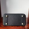 Birkin 25 Saddle stitch authentic hand-sewn Black Togo with Palladium Hardware Hand stitched Handcrafted