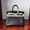 Birkin 25 Touch Noir Black Togo / Lizard, Palladium Hardware 10 Birkin 25 Touch Noir Black Togo / Lizard, Palladium Hardware