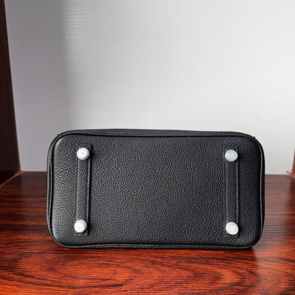 Birkin 25 Touch Noir Black Togo / Lizard, Palladium Hardware 3 Birkin 25 Touch Noir Black Togo / Lizard, Palladium Hardware