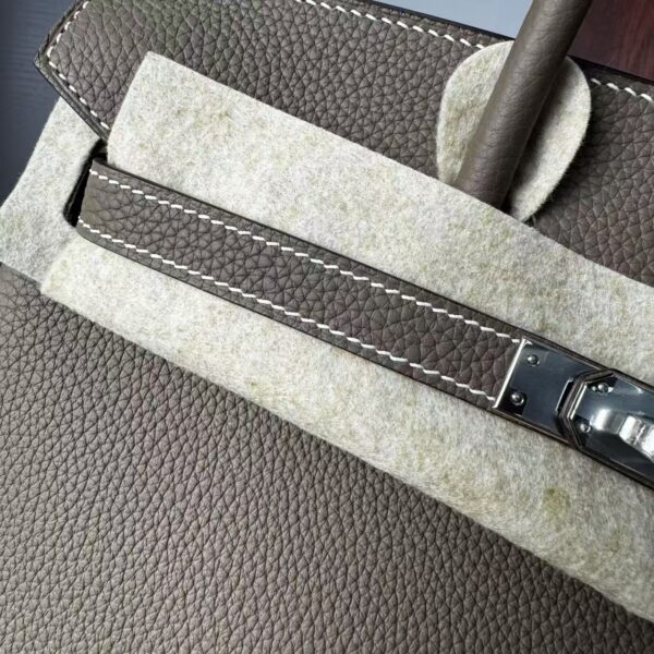 Birkin25 togo Elephant Grey Palladium Handcraftedhand-sewn Elephant Grey Togo Silver Hardware Hand stitched 6 Birkin25 togo Elephant Grey Palladium Handcraftedhand-sewn Elephant Grey Togo Silver Hardware Hand stitched
