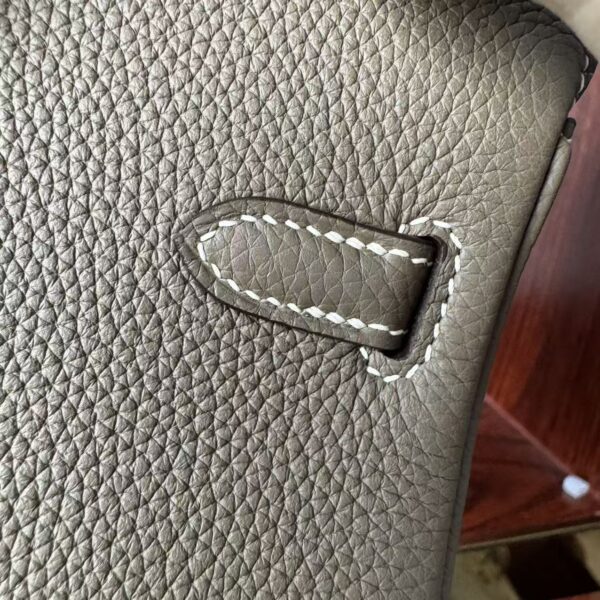 Birkin25 togo Elephant Grey Palladium Handcraftedhand-sewn Elephant Grey Togo Silver Hardware Hand stitched 10 Birkin25 togo Elephant Grey Palladium Handcraftedhand-sewn Elephant Grey Togo Silver Hardware Hand stitched