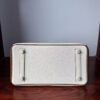 Birkin 25 Handcrafted authentic hand-sewn Togo Leather in Milkshake White & Gold, Gold Hardware Hand stitched Saddle stitch 13 Birkin 25 Handcrafted authentic hand-sewn Togo Leather in Milkshake White & Gold, Gold Hardware Hand stitched Saddle stitch