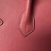 Birkin Biscuit-colored Swift leather Handmade women's handbag Birkin 25cm Rose Confetti