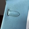 Birkin 25  Bleu Celeste 7N Swift Gold Hardware authentic hand-sewn  Saddle stitch  Handcrafted Hand stitched