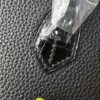 Birkin25 Saddle stitch Hand stitched Black Porosus Crocodile Silver Hardware authentic hand-sewn Handcrafted
