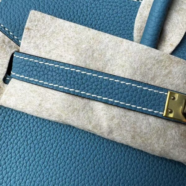Birkin 25 New Bleu Jean Togo Gold Hardware 8 Birkin 25 New Bleu Jean Togo Gold Hardware
