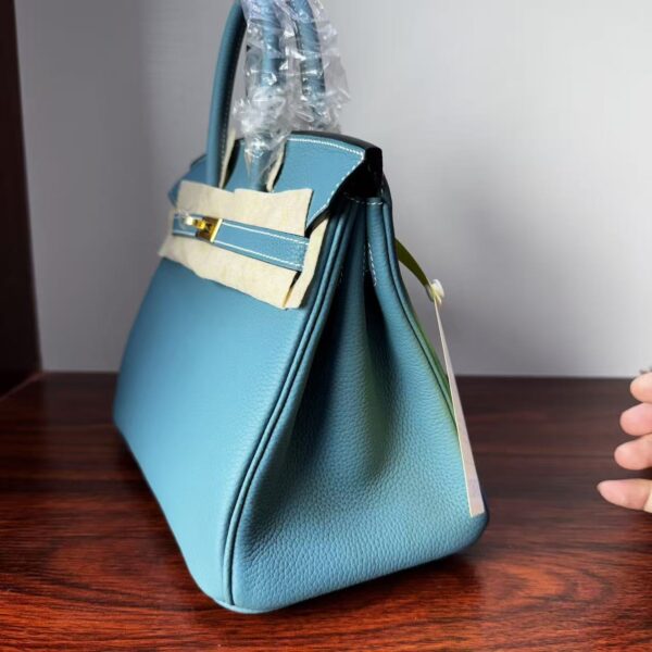 Birkin 25 New Bleu Jean Togo Gold Hardware 5 Birkin 25 New Bleu Jean Togo Gold Hardware