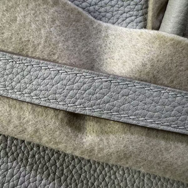 Birkin 25 Gris Perle Togo Leather Gold Hardware Hand stitched authentic hand-sewn 7 Birkin 25 Gris Perle Togo Leather Gold Hardware Hand stitched authentic hand-sewn