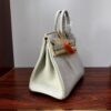Birkin25 authentic hand-sewn | Pearl Grey Togo | Silver Hand stitched Saddle stitch sophisticated Handcrafted 13 Birkin25 authentic hand-sewn | Pearl Grey Togo | Silver Hand stitched Saddle stitch sophisticated Handcrafted