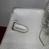 Birkin25 authentic hand-sewn | Pearl Grey Togo | Silver Hand stitched Saddle stitch sophisticated Handcrafted 18 Birkin25 authentic hand-sewn | Pearl Grey Togo | Silver Hand stitched Saddle stitch sophisticated Handcrafted