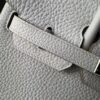 Birkin25 Handcrafted Togo authentic hand-sewn Leather Mushroom White Silver Hardware Saddle stitch Hand stitched 18 Birkin25 Handcrafted Togo authentic hand-sewn Leather Mushroom White Silver Hardware Saddle stitch Hand stitched