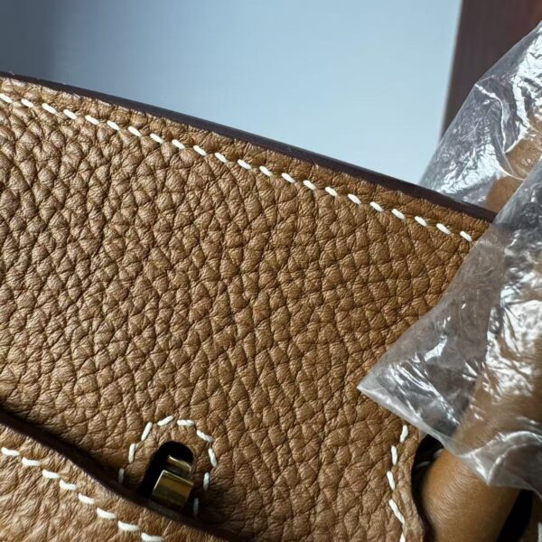 Birkin 25 Brown Togo Gold Hardware Hand stitched