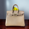 Birkin 25 Lizard, Biscuit Gold Hardware authentic hand-sewn 10 Birkin 25 Lizard, Biscuit Gold Hardware authentic hand-sewn