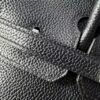 Birkin 25 Saddle stitch authentic hand-sewn Black Barenia Faubourg Saddle Leather Silver Hardware Hand stitched Handcrafted 15 Birkin 25 Saddle stitch authentic hand-sewn Black Barenia Faubourg Saddle Leather Silver Hardware Hand stitched Handcrafted