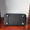Birkin 25 Handcrafted Saddle stitch Touch Noir Black Nile Crocodile Gold Hardware Hand stitched authentic hand-sewn 11 Birkin 25 Handcrafted Saddle stitch Touch Noir Black Nile Crocodile Gold Hardware Hand stitched authentic hand-sewn